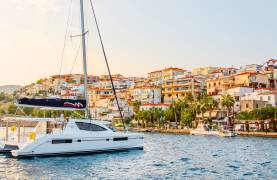 Sailing in Greece.