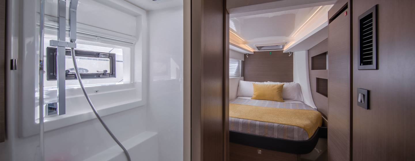Moorings 4200 Bow Cabin Port Side