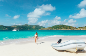 Beach in the BVIs